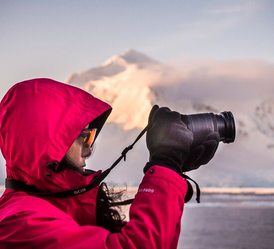 Nordspitzbergen Basecamp - Kajakfahren, Schneeschuhwandern, Wandern & Fotoworkshop © Antarktis Base Camp